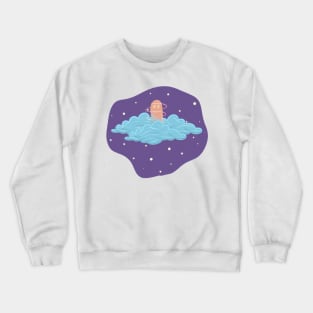 Ghost on a cloud #1 Crewneck Sweatshirt